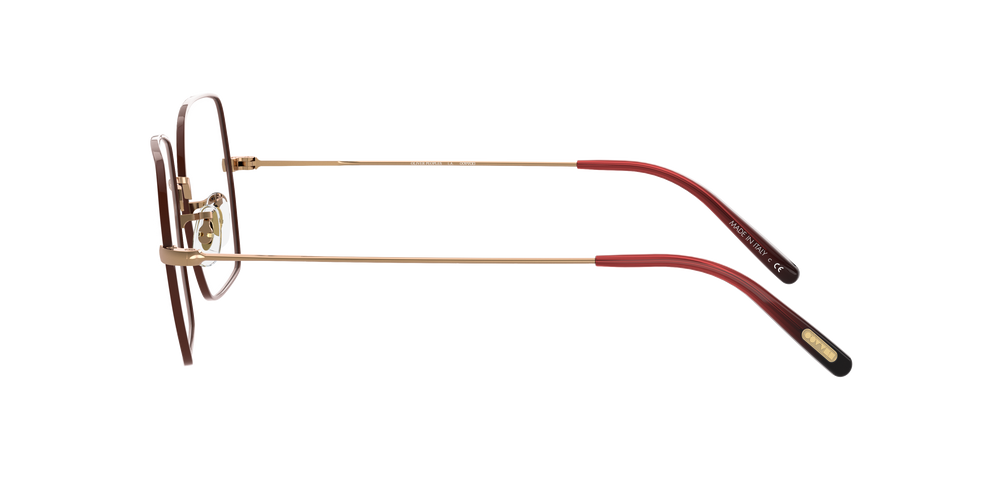 Oliver Peoples Justyna con montura Rose Gold-Borgoña - El 3