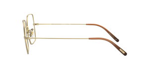 Oliver Peoples Justyna con montura Oro Cepillado - El 3