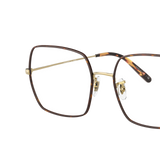 Oliver Peoples Justyna mit Gold-Tortoise Gestell - Variant