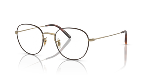 Oliver Peoples Piercy avec monture Or brossé/Écaille de tortue - L'image 1