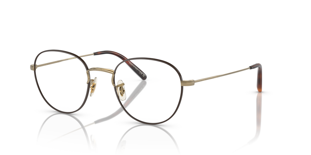 Oliver Peoples Piercy con montatura Oro spazzolato/Tartarugato - immagine 4