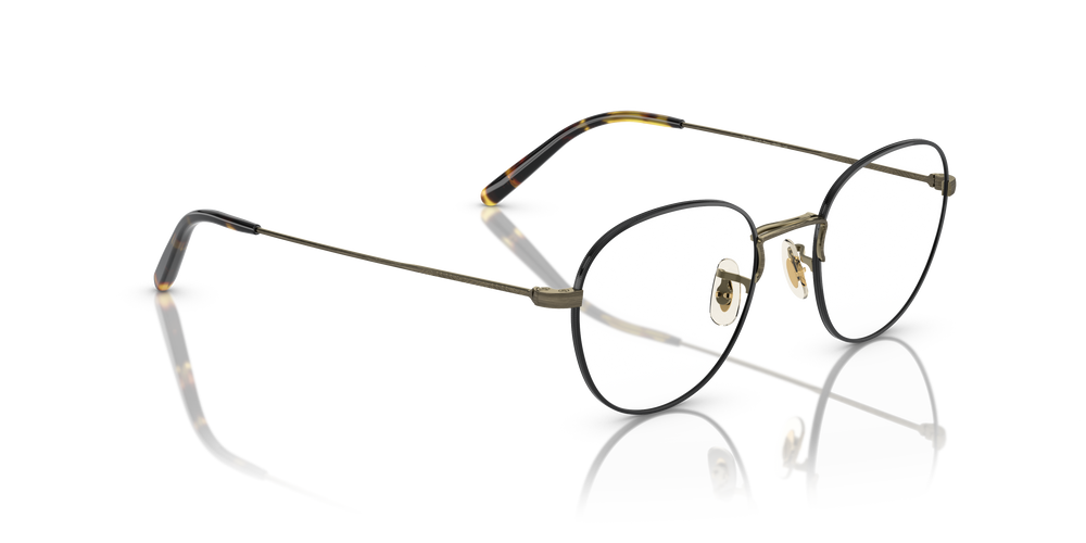 Oliver Peoples Piercy mit Antikgold/Braun Gestell - Das Bild 3