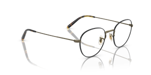 Oliver Peoples Piercy mit Antikgold/Braun Gestell - Das Bild 3