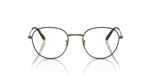 Oliver Peoples Piercy mit Antikgold/Braun Gestell - Das Bild 2