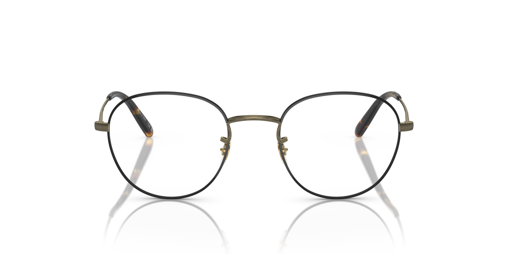 Oliver Peoples Piercy avec monture Or patiné/Marron - L'image 2