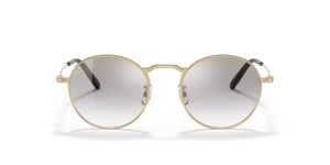 Sie Oliver Peoples Weslie Sun mit Gold Gestell und Grau Gläsern - bild 2