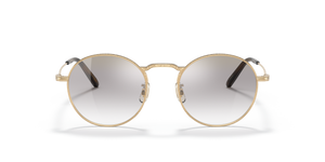 Oliver Peoples Weslie Sun with Gold frame and Grey lenses - image 2