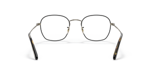 Oliver Peoples Allinger con montura Oro antiguo / Marrón - El 5