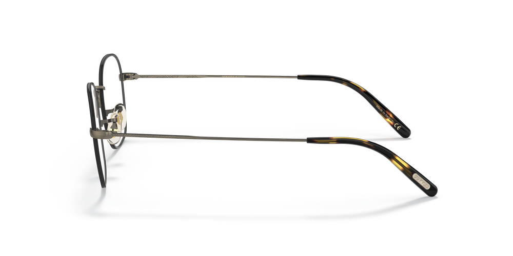 Oliver Peoples Allinger con montura Oro antiguo / Marrón - El 4