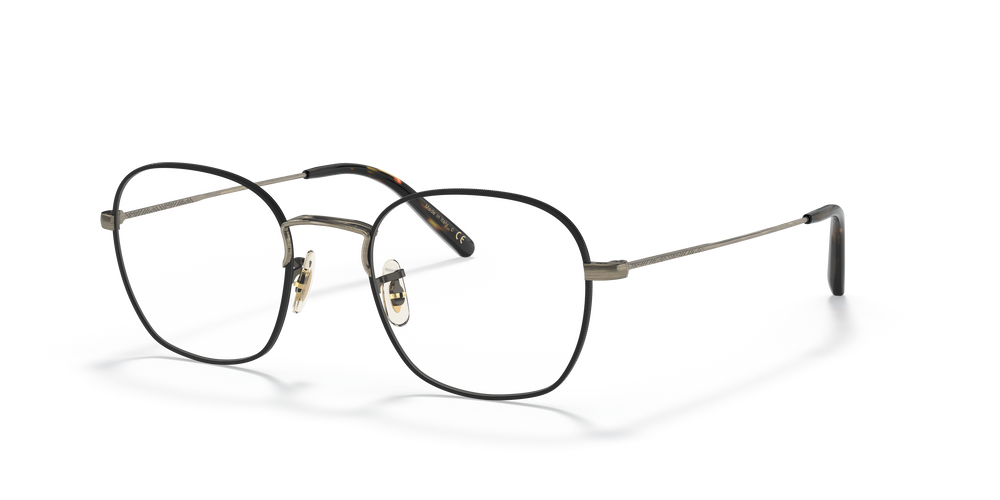 Oliver Peoples Allinger con montura Oro antiguo / Marrón - El 5