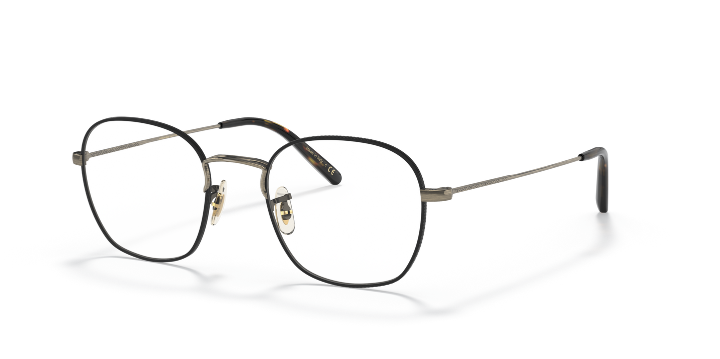 Oliver Peoples Allinger mit Antikgold/Braun Gestell - Bild FEINE AKZENTE