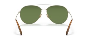 Oliver Peoples Airdale with Soft Gold frame and Green lenses - Image 5