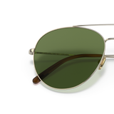 Oliver Peoples Airdale with Soft Gold frame and Green lenses - Variant