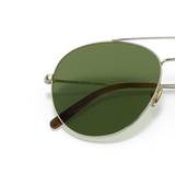 Oliver Peoples Airdale with Soft Gold frame and Green lenses - Variant