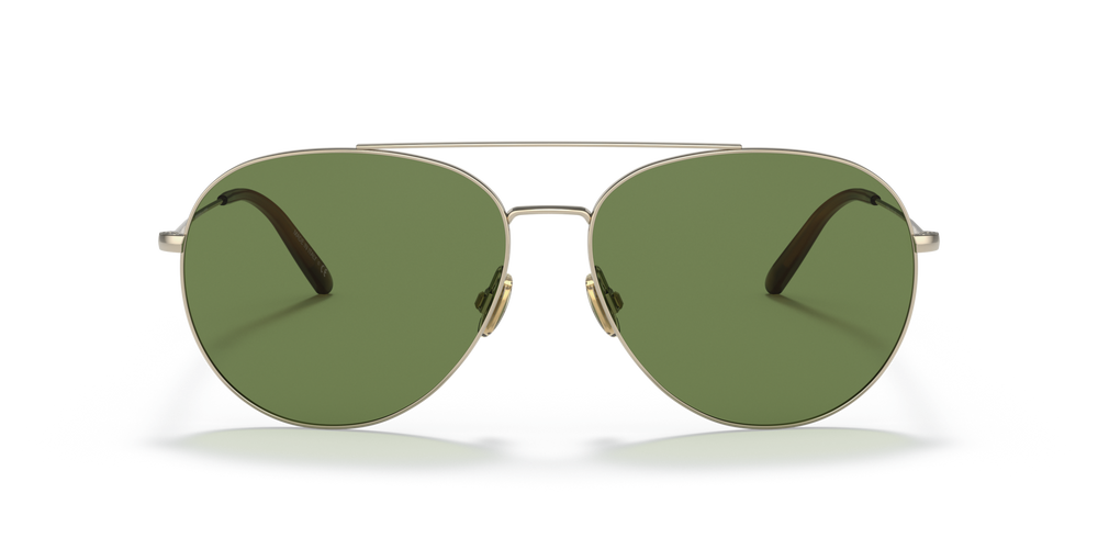 Sie Oliver Peoples Airdale mit Weichgold Gestell und Grün Gläsern - bild 2