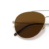 Oliver Peoples Airdale with Soft Gold frame and Brown lenses - Variant