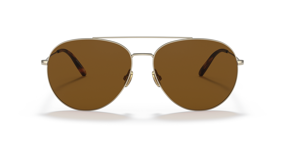 Oliver Peoples Airdale with Soft Gold frame and Brown lenses - Image 2