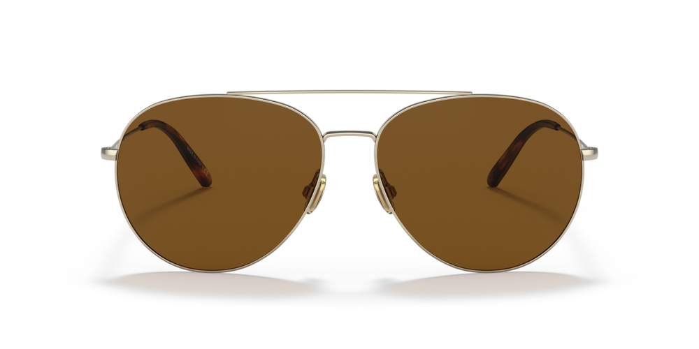 Oliver Peoples Airdale with Soft Gold frame and Brown lenses - image 2