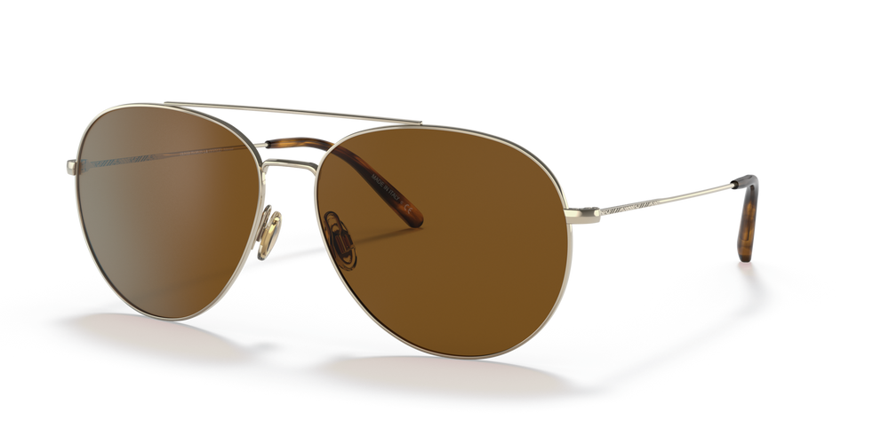 Oliver Peoples Airdale with Soft Gold frame and Brown lenses - image 2