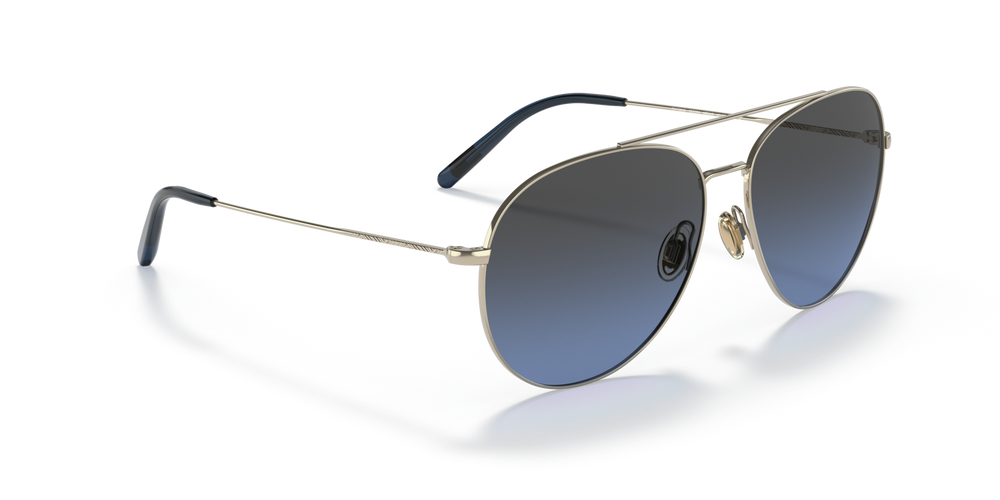 Oliver Peoples Airdale con montatura Oro tenue e lenti  Blu - immagine 3