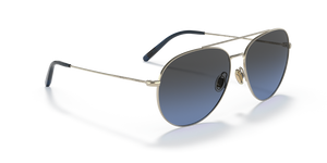 Oliver Peoples Airdale con montatura Oro tenue e lenti  Blu - immagine 3