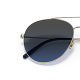 Oliver Peoples Airdale with Soft Gold frame and Blue lenses - Variant
