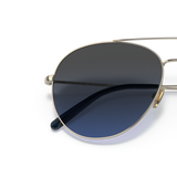 Oliver Peoples Airdale with Soft Gold frame and Blue lenses - Variant