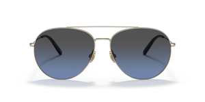 Oliver Peoples Airdale avec une monture Or pâle et des verres Bleu - L'image 2