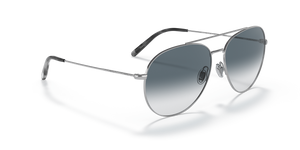 Oliver Peoples Airdale with Silver frame and Blue lenses - image 3