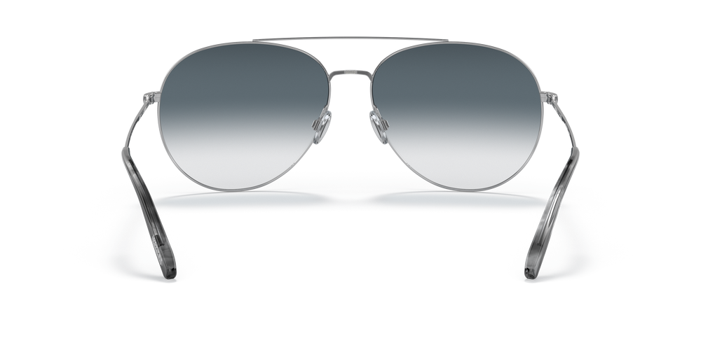 Oliver Peoples Airdale with Silver frame and Blue lenses - Image 5