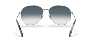 Oliver Peoples Airdale with Silver frame and Blue lenses - Image 5