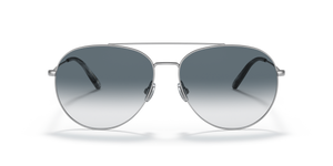 Oliver Peoples Airdale con montura Plateado y lentes Azul - imagen 2