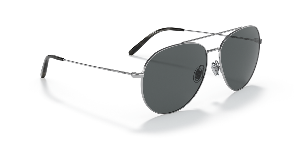 Oliver Peoples Airdale with Silver frame and Grey lenses - Image 3