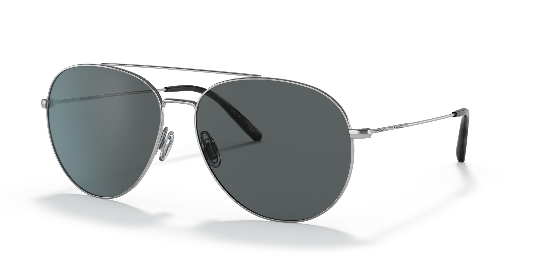 apolina 25ss ロンパース　12-18m Oliver Peoples Airdale with Silver frame and Midnight Express