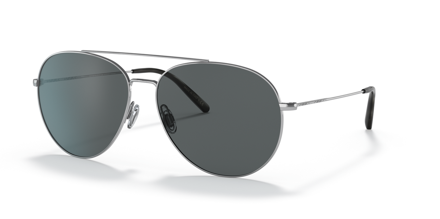 Oliver Peoples Airdale with Silver frame and Grey lenses - Image Filigrees