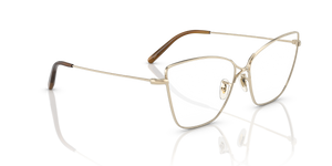 Oliver Peoples Marlyse with Gold frame and Clear lenses - Image 3