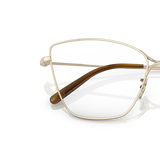 Oliver Peoples Marlyse with Gold frame and Clear lenses - Variant