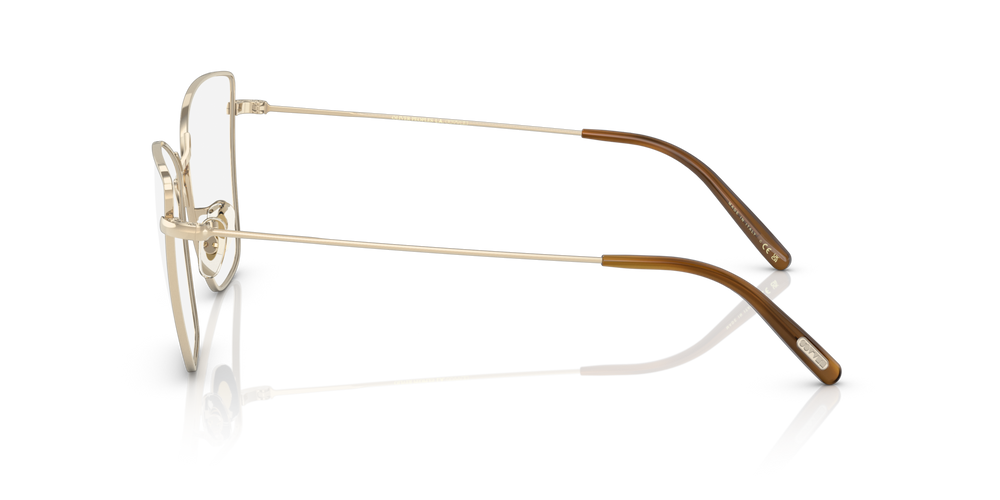 Oliver Peoples Marlyse with Gold frame and Clear lenses - image 4
