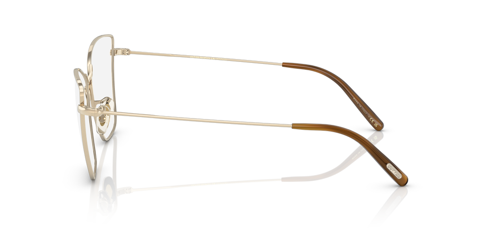 Oliver Peoples Marlyse with Gold frame and Clear lenses - Image 4