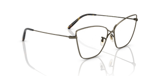 Oliver Peoples Marlyse con montatura Oro Antico e lenti  Trasparente - L'immagine 3