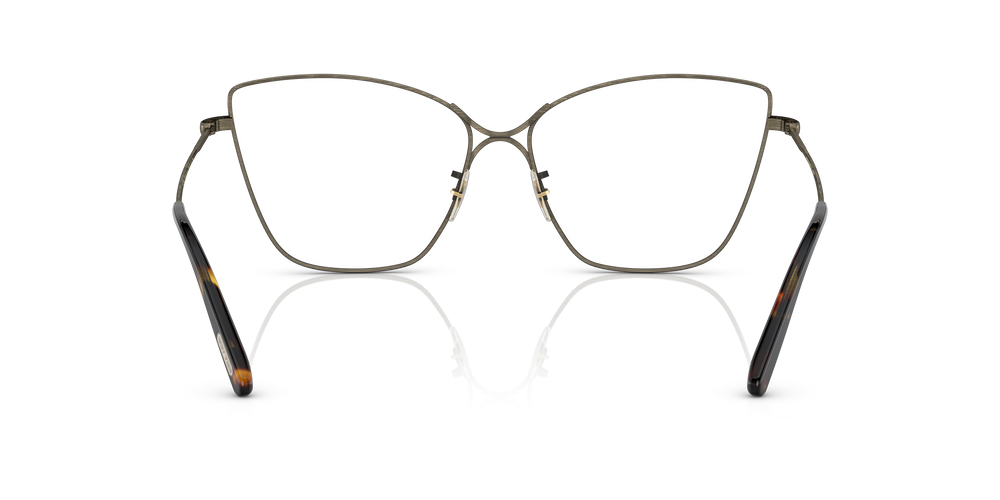 Sie Oliver Peoples Marlyse mit Antikgold Gestell und Klar Gläsern - Bild 5