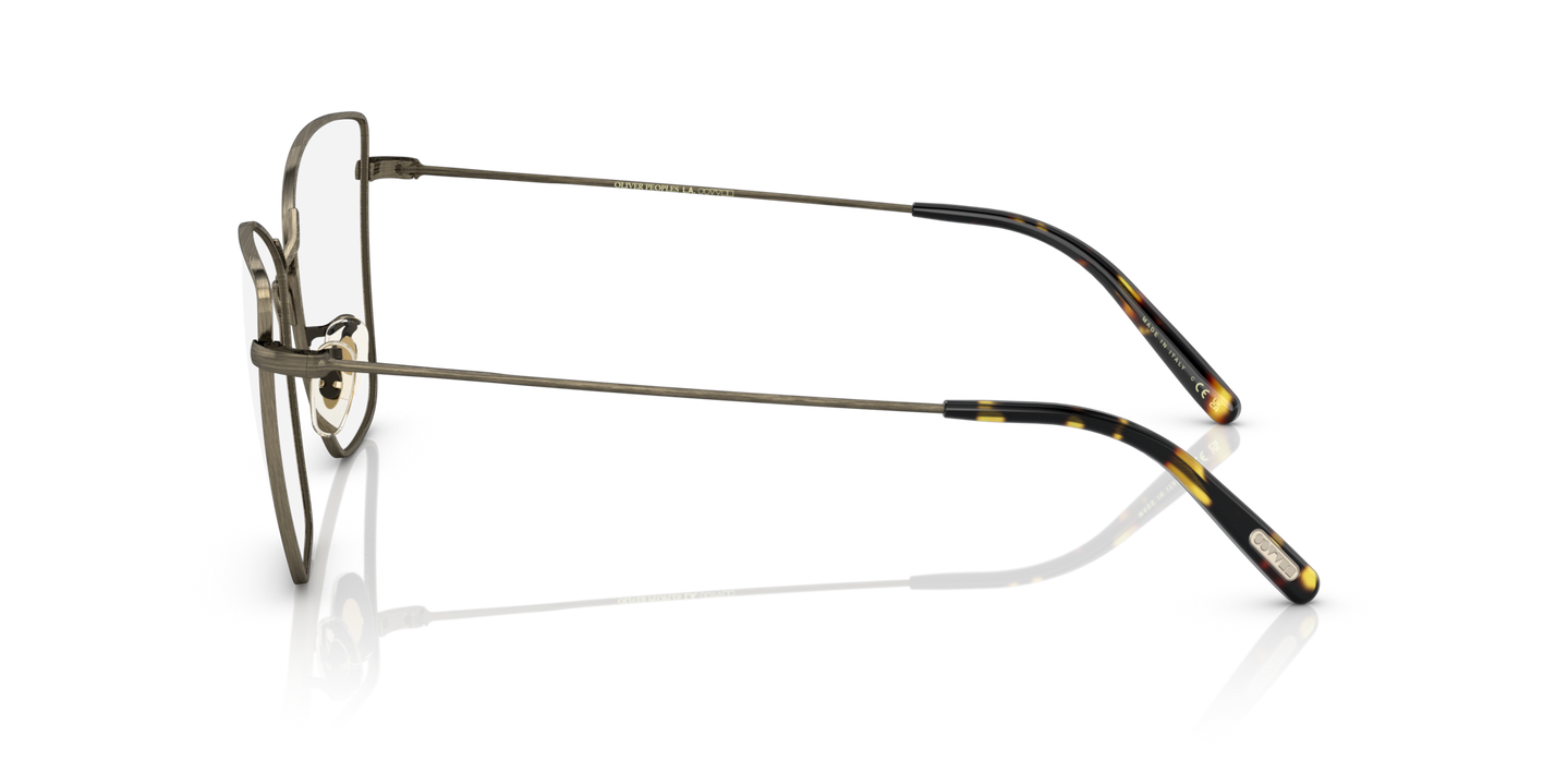Oliver Peoples Marlyse avec une monture Or patiné et des verres Incolore - Image Oliver Peoples Logo