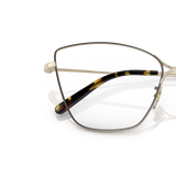 Oliver Peoples Marlyse with Gold/Tortoise frame and Clear lenses - Variant