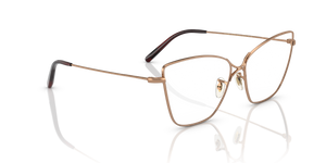 Sie Oliver Peoples Marlyse mit Rotgold Gestell und Klar Gläsern - Das Bild 3