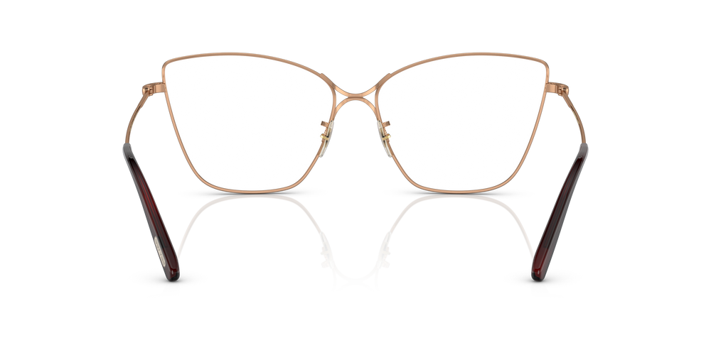 Sie Oliver Peoples Marlyse mit Rotgold Gestell und Klar Gläsern - Das Bild 5