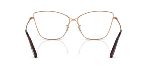 Sie Oliver Peoples Marlyse mit Rotgold Gestell und Klar Gläsern - Das Bild 5