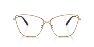 Sie Oliver Peoples Marlyse mit Rotgold Gestell und Klar Gläsern - Das Bild 2