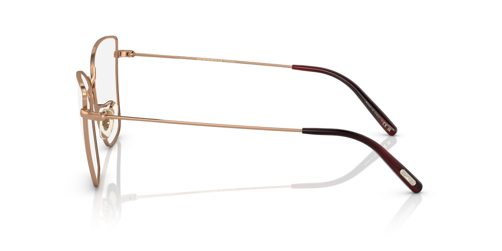 Oliver Peoples Marlyse avec une monture Or Rose et des verres Incolore - L'image 4