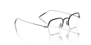 Oliver Peoples TK-7 con montura Gris plateado / Negro - El 3