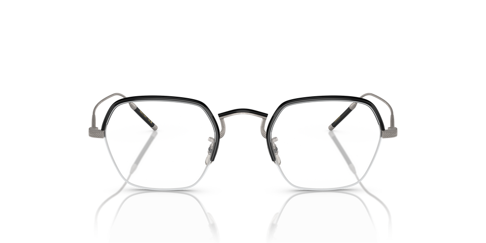 Oliver Peoples TK-7 con montura Gris plateado / Negro - El 2